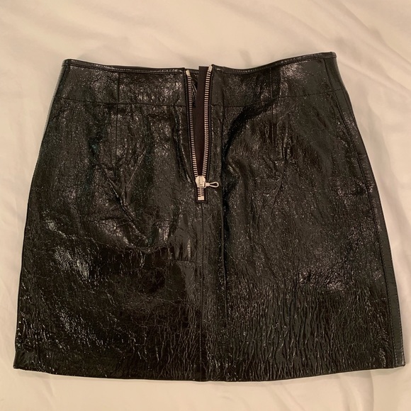Rag & Bone Toni Leather Skirt - Picture 3 of 4